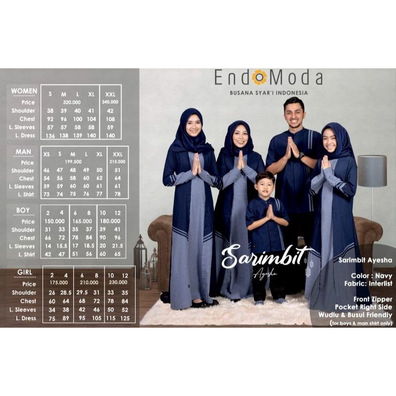sarimbit ayesha endomoda muslimah