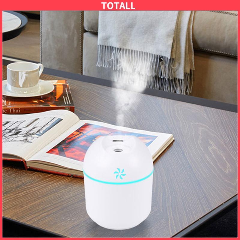 COD Portable Home Air Atomizer Night Light Office Desktop Humidifier Kapasitas Besar-Totall