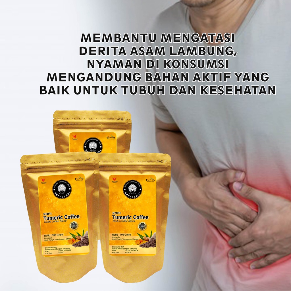 

KOPI TUMERIC KOPI UNTUK ASAM LAMBUNG / KOPI UNTUK PENDERITA MAAG / KOPI ASLI SEHAT