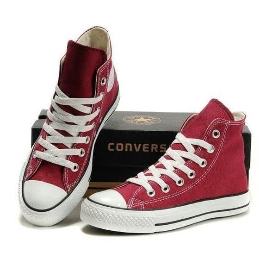 SEPATU CONVERSE CLASSIC TINGGI MAROON / MADE IN VIETNAM
