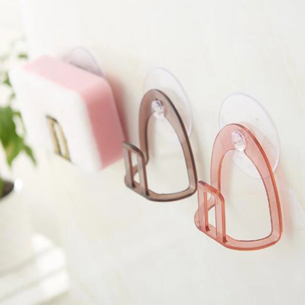 Hot Sale/Rak Saluran Wastafel Suction Cup Dapur/Tempat Penyimpanan Spons Hemat Ruang Bebas Paku Yang Dipasang Di Dinding/Rak Organizer Sabun Multifungsi Aksesoris Dapur