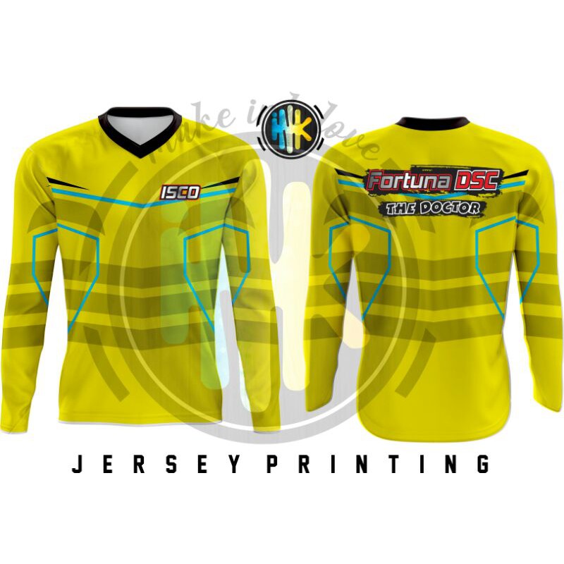 JERSEY KOLONG MERPATI TINGGI / FREE DESAIN NAMA TEAM DAN LOGO