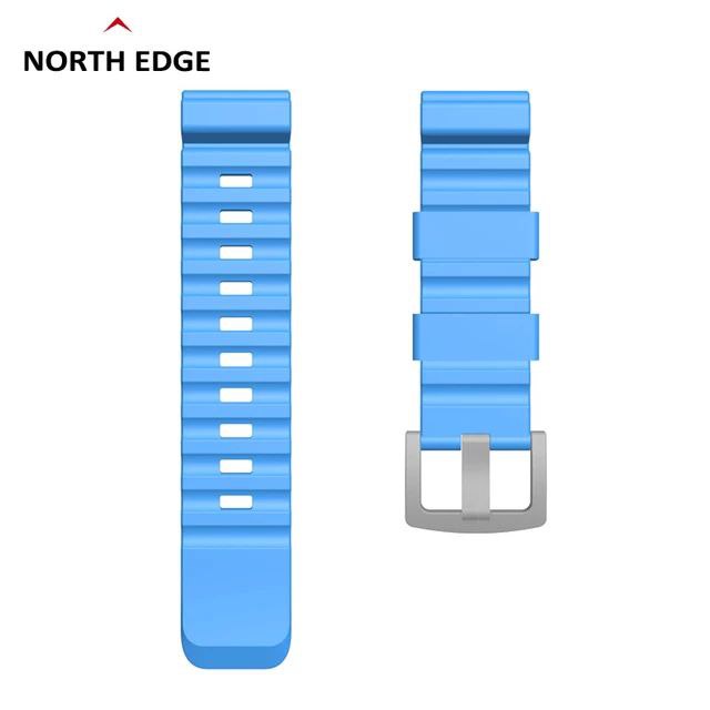 STRAP RUBBER/SILIKON NORTH EDGE 24MM STRAP APCHE3 APACHE AQUA GAVIA2 AQUA