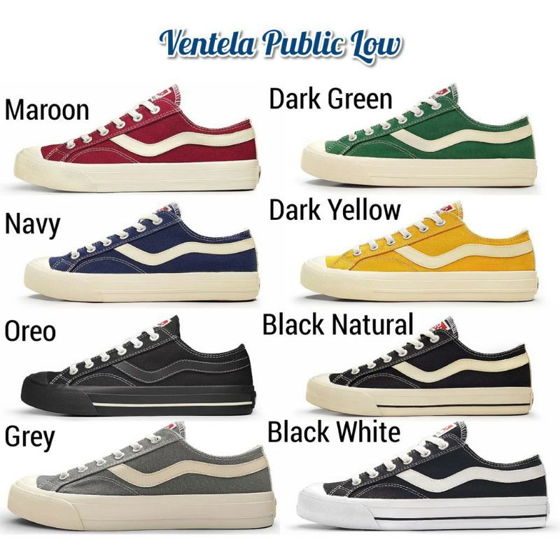 sepatu low sepatu sneakers sepatu ventela 70s sepatu ventella sepatu ventela public ventela shoes