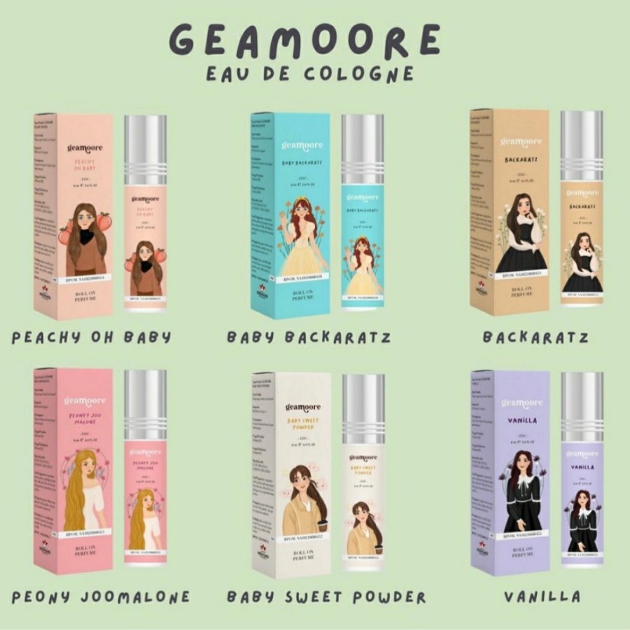 Geamoore Parfum Roll On | Geamoore Inspired Addicted 6 ML