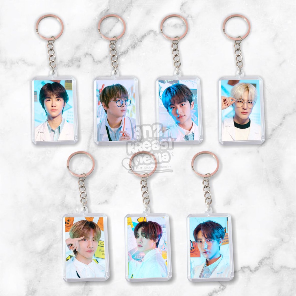 (READY STOCK) GANTUNGAN KUNCI AKRILIK NCT DREAM LAB - SOUVENIR KPOP MURAH UNOFFICIAL