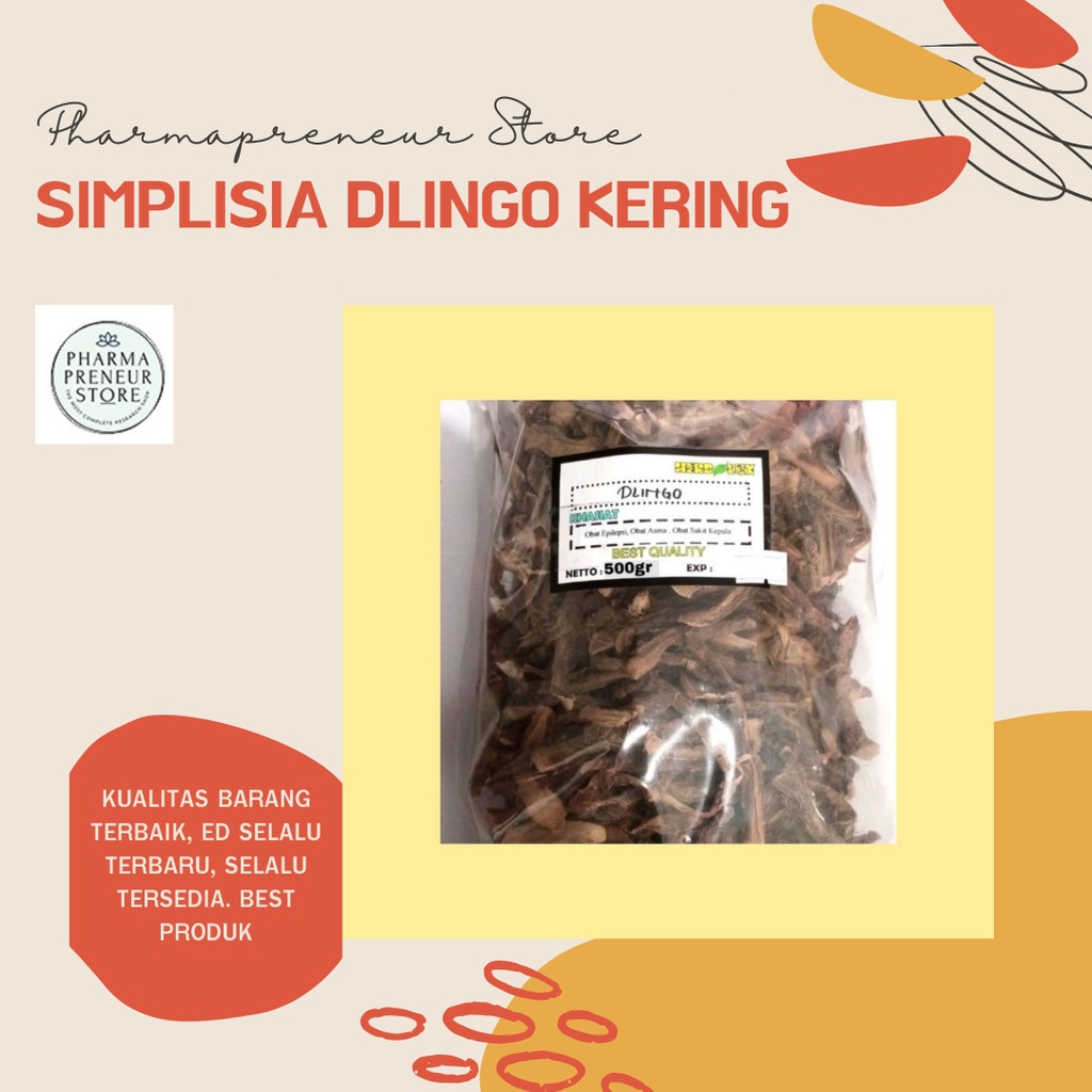 Simplisia Dlingo Kering 500gr Best Quality