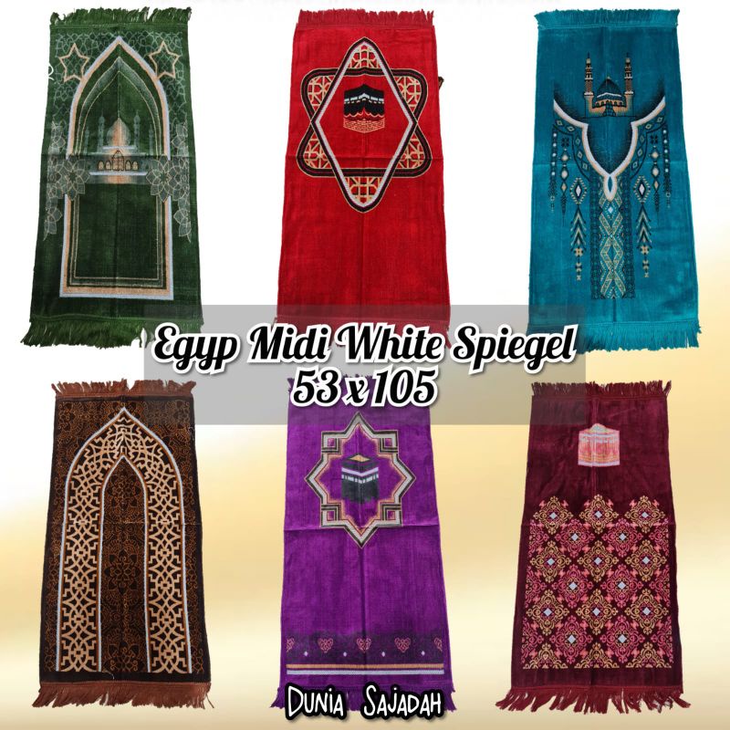 Sajadah Turkey Midi Murah / Sajadah Midi Turki / Sajadah Bulu Midi