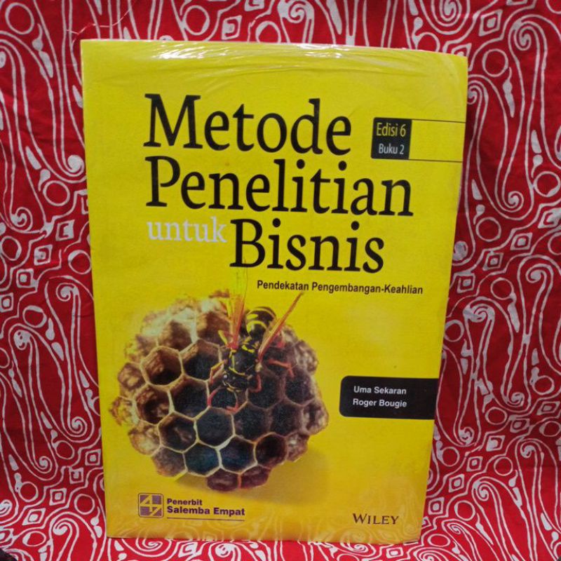 Jual Buku Metode Penelitian Untuk Bisnis Pendekatan Pengembangan ...