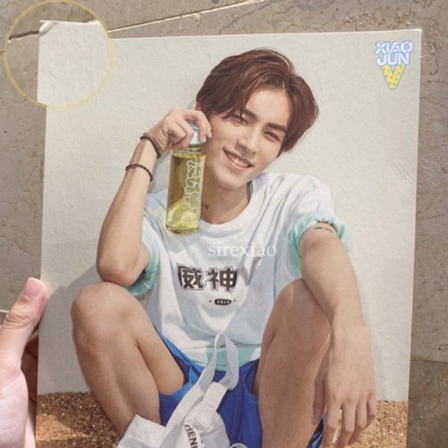 POSTER A4 XIAOJUN WAYV SEASON GREETING 2020 AND SUMMER KIT