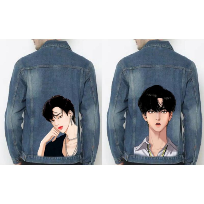 JAKET LUKIS TRUE BEAUTY SUHO SEOJUN JUKYUNG