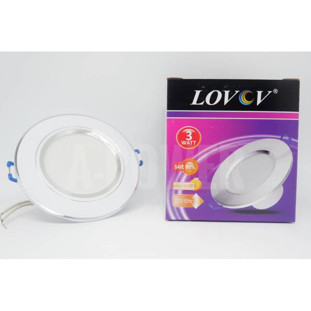 Lovov - LED Downlight 3W (Putih)