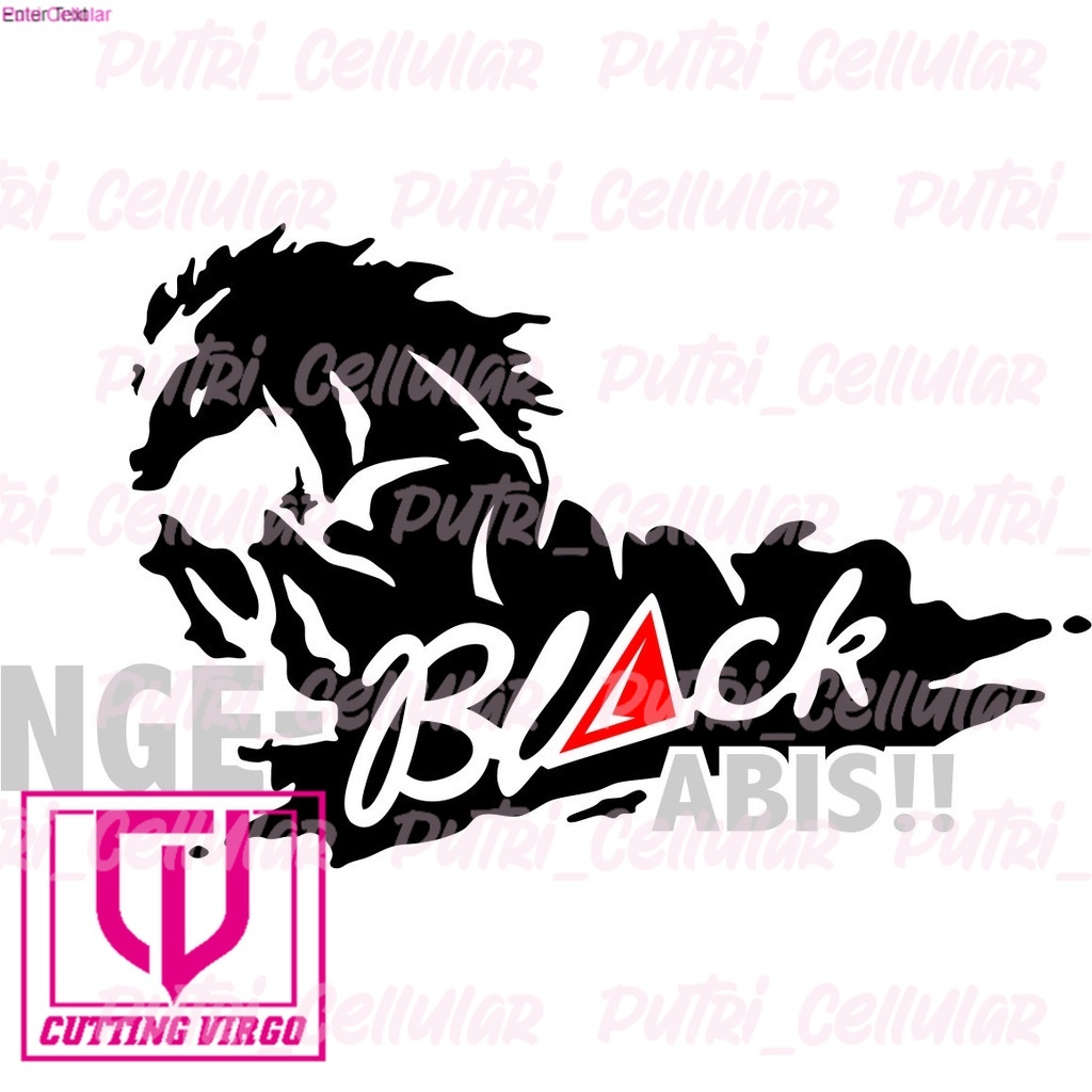 

Cutting stiker motor dan mobil Ngeblack abis B 7124