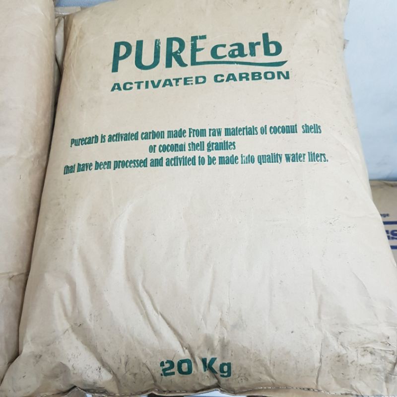 karbon aktif 20kg / karbon aktif / media filter penjernih air / filter air