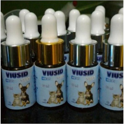 VIUSID Pets Pet Suplemen Obat Anti Virus Bakteri Kucing Anjing 10ml