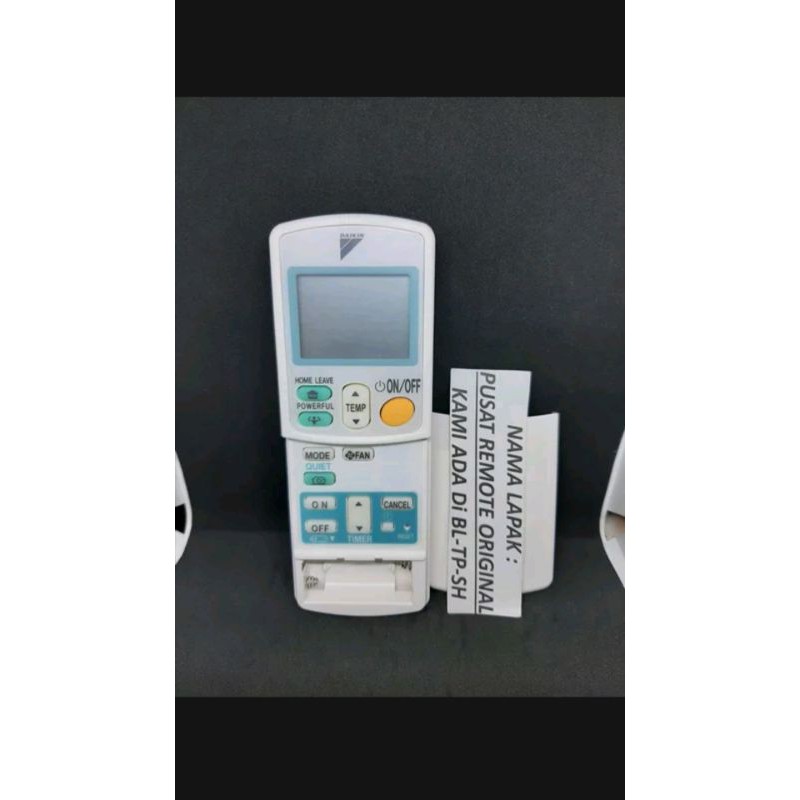 REMOTE REMOT AC DAIKIN HOME LEAVE ARC433B76 ORIGINAL ASLI