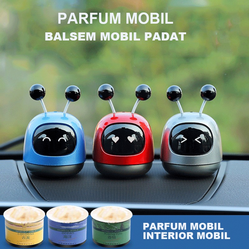 Robot Penyegar Mobil/Dekorasi Dashboard Mobil/Aromaterapi Ventilasi Mobil/Suku Cadang Mobil/Parfum Mobil Aromaterapi/Mobil Ornamen