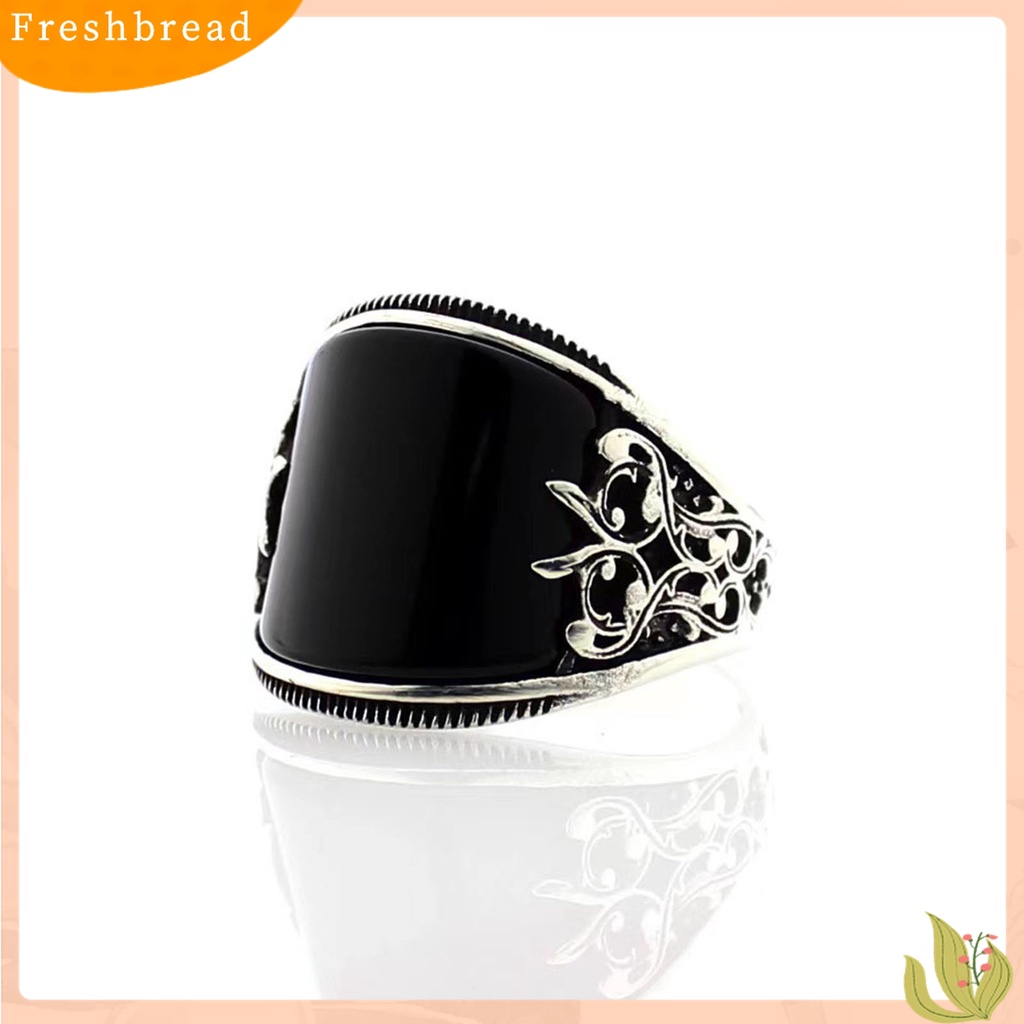 Terlaris Finger Ring Baking Varnish Reliefs Unisex Usage Flower Black Broadside Jewelry Ring for Decoration