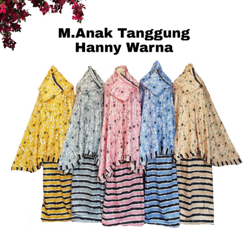 7-12 Tahun MUKENA ANAK MOTIF RAYON BALI MURAH