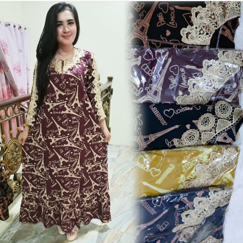 DASTER ARAB ZEMA | RAYON SUPER GRADE A | RESLETING DEPAN BUSUI | RENDA MILO-Maron