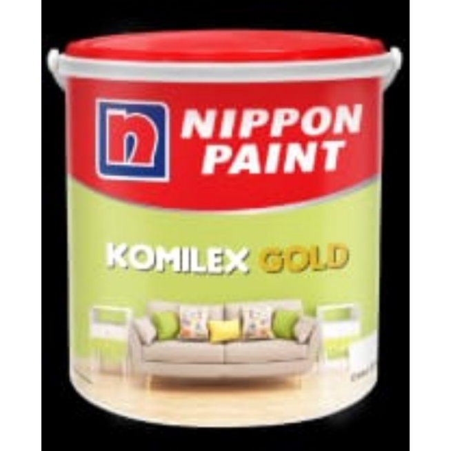 Cat Dinding tembok Interior 4,5 Kg Komilex Gold Nippon Paint