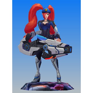DIY Papercraft Mobile Legend LAYLA SABER