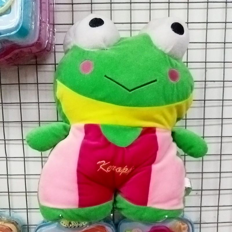 Bantal Boneka Keropi Katak Kodok Hijau Berdiri Ukuran 50cm