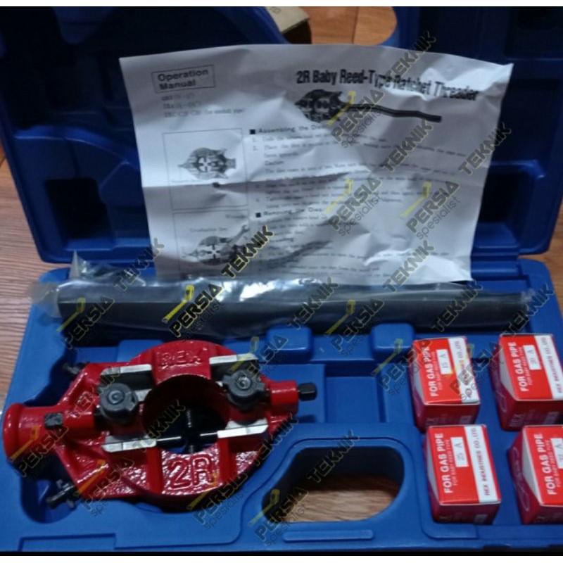 mesin drat/senai pipa/mesin REX 2 R JAPAN