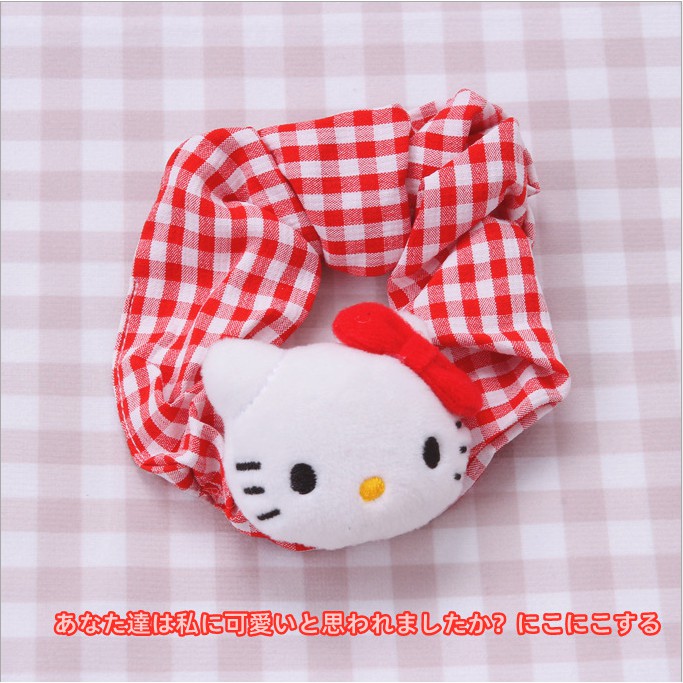 Ikat Rambut Elastis Motif Kartun Lucu Anime Kelinci/My Melody/Pudding