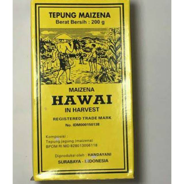 

Tepung maizena cap hawai tepung jagung