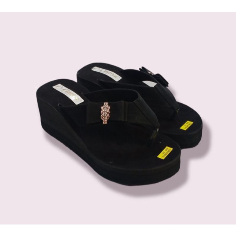 Sandal Spon Japit/Sandal Spon Wedges Murah