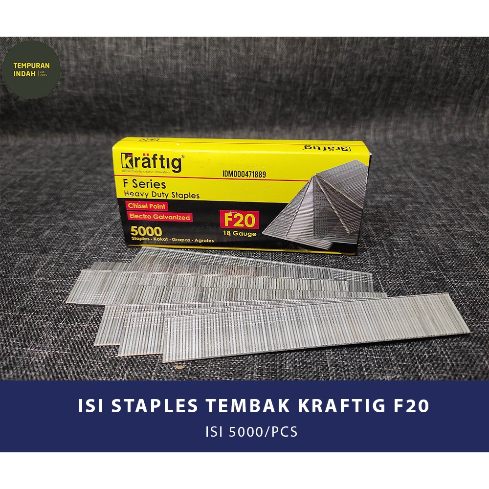 

ISI STAPLES TEMBAK KRAFTIG F20