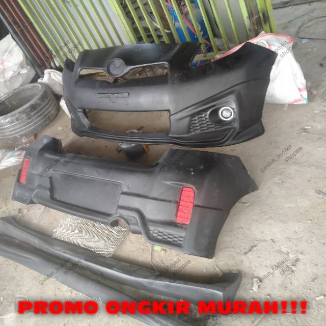 AKSESORIS MOBIL UPGRADEBODYKIT TOYOTA YARIS 2006 TO 2012 ONGKOS KIRIM MURAH