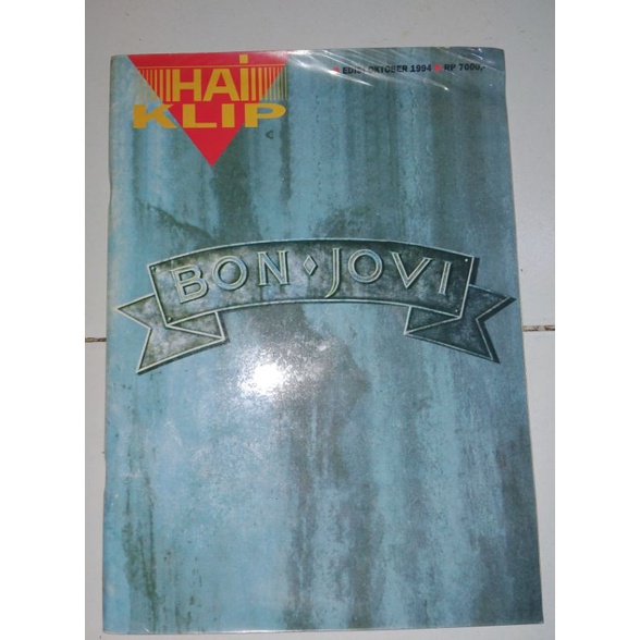 majalah haiklip bon jovi bonus poster jumbo