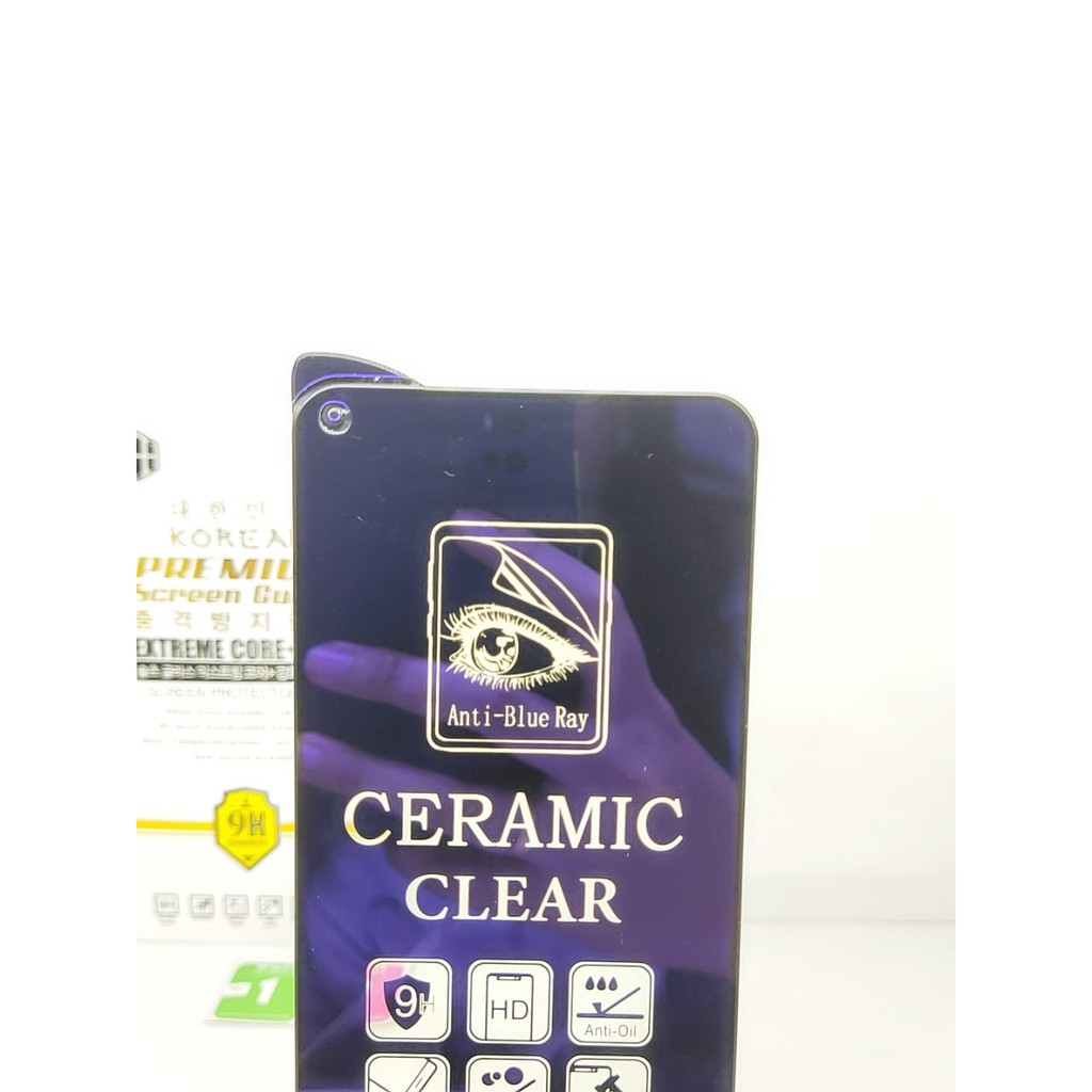 Ceramic CLEAR ANTI BLUE Vivo Y30 Y30i Y50 6.53 inch Screen Protector Full Layar Anti Broken