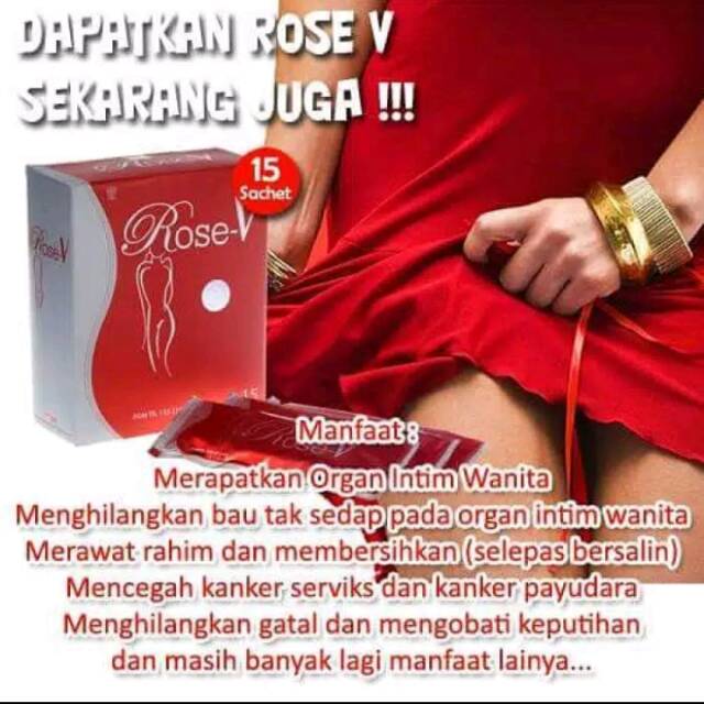 

Ecer Sachet Rose-V ( MINUMAN KESEHATAN UNTUK DAERAH KEWANITAAN BPOM )