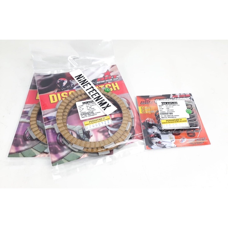 PAKETAN PERKOPLING BRT DAN KAMPAS KOPLING BRT KLX CRF 150 L