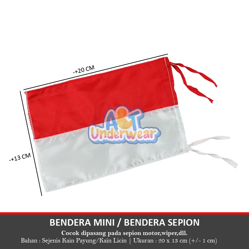 AT379- Bendera Spion Merah Putih / Bendera Unyil