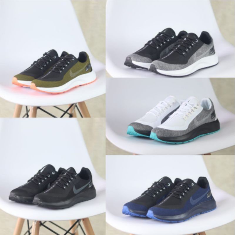 SEPATU SNEAKERS SPORT RUNNING PRIA NIKE ZOOM PEGASUS 35 SHIELD RUN SIZE 39-44