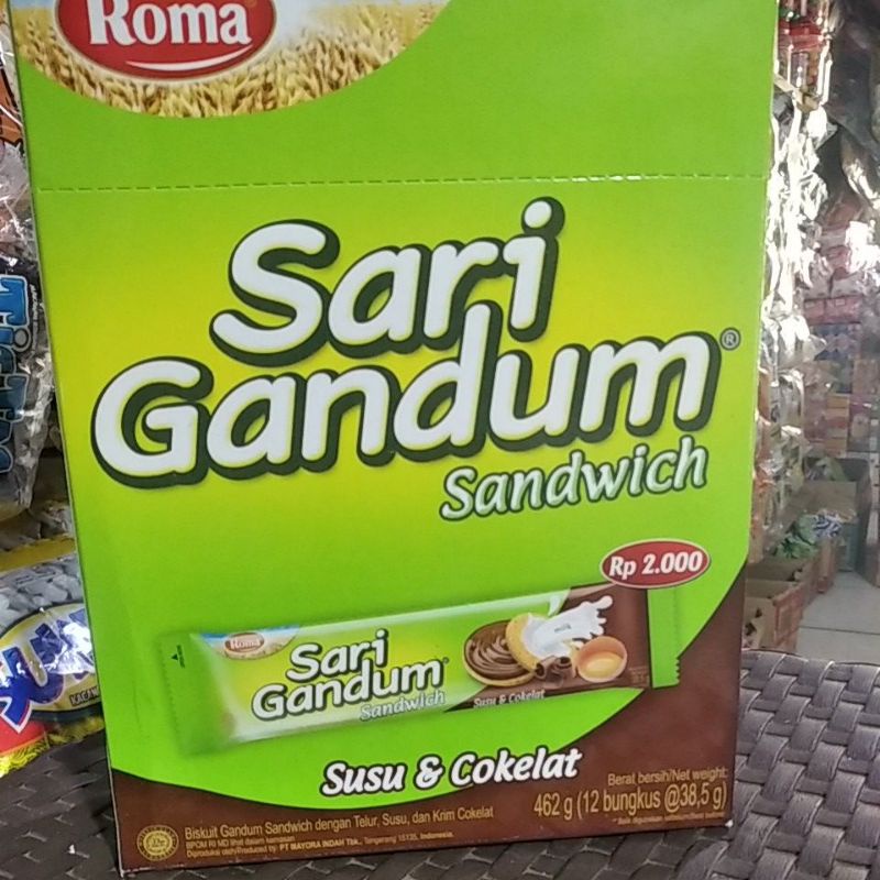 

sari gandum box