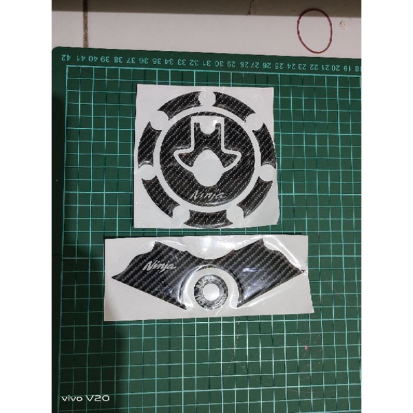 tutup tangki dan segitiga stang ninja SS dan ninja R