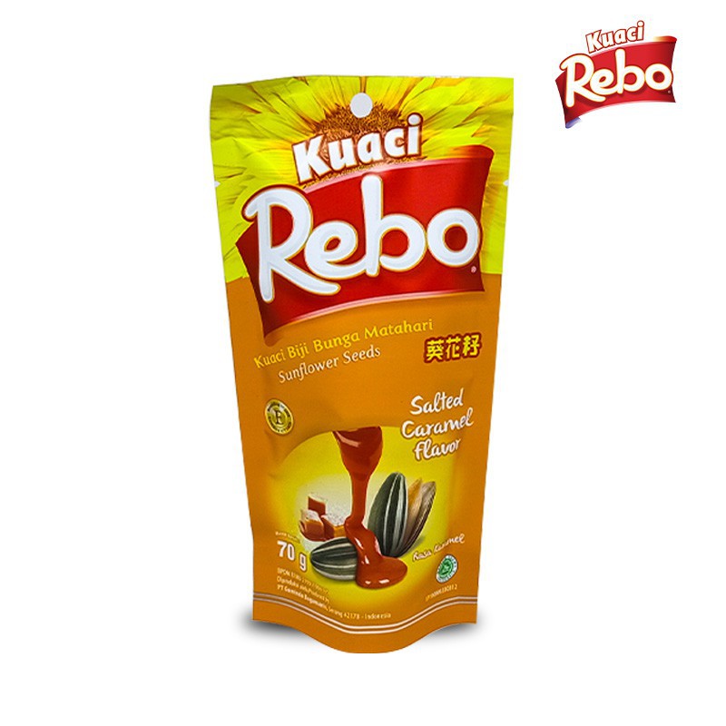 

Rebo Kuaci Biji Bunga Matahari Salted Caramel 70gr