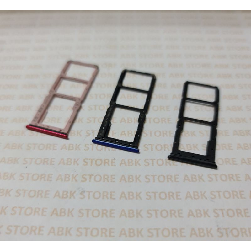 Simtray Simlock Slot Sim Tempat Kartu Simcard Vivo Y91 Y93 Y95 Y91c Original