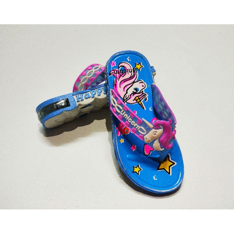 SANDAL JEPIT ANAK WANITA BISA NYALA / SANDAL LAMPU LED MOTIF UNICORN TERBARU / SANDAL KARET WANITA / SANDAL JEPIT IMPORT / SANDAL TRENDY ANAK / SANDAL JEPIT KECE /SANDAL KEKINIAN / SANDAL LAMPU MOTIF UNICORN /FASHION ANAK-ANAK / SANDAL SLIP ON / JEPIT LED