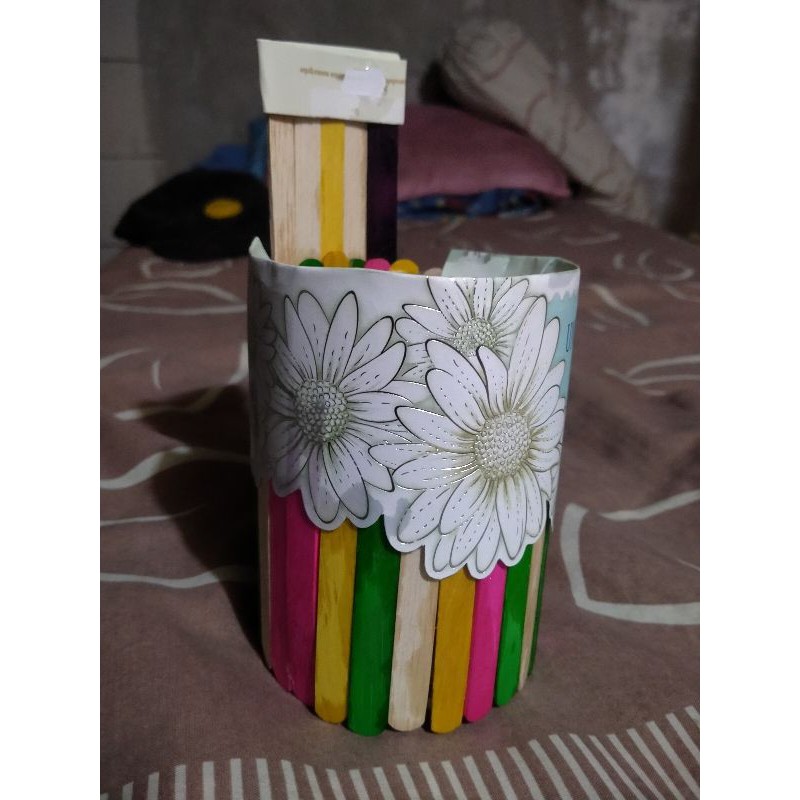 

tempat pensil kerajinan