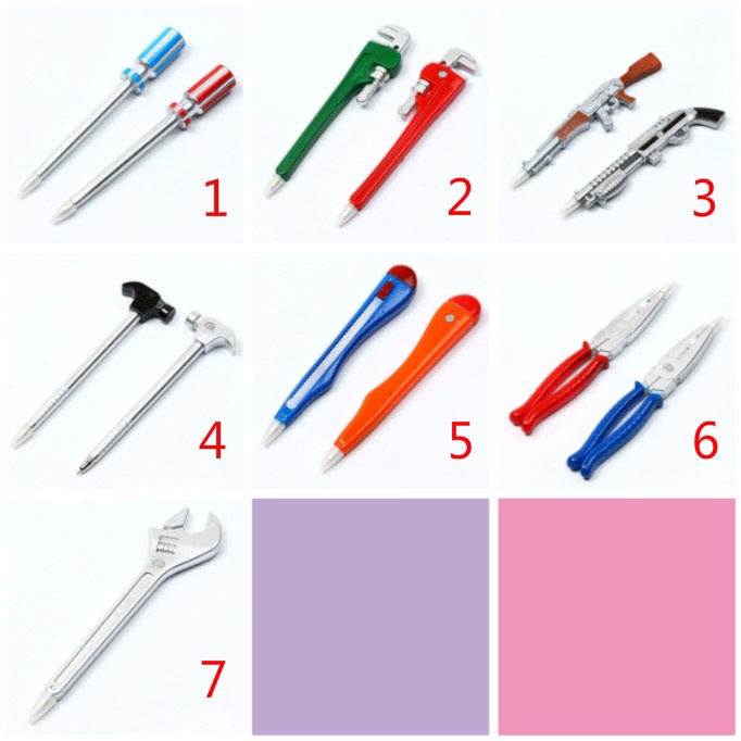 1 Piece Personality Hardware Tools Korean Stationery Creative Ballpoint Pen School Office Supplies