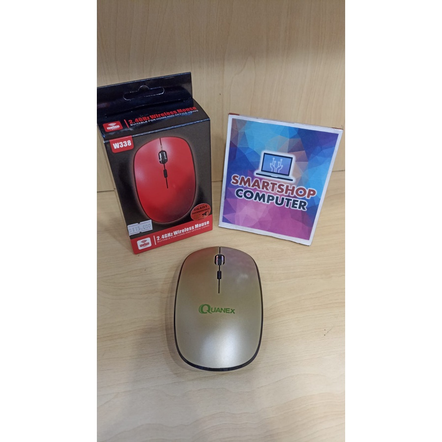 QUANEX W338 4D RECHARGEABLE SILENT WIRELESS MOUSE bisa dicas