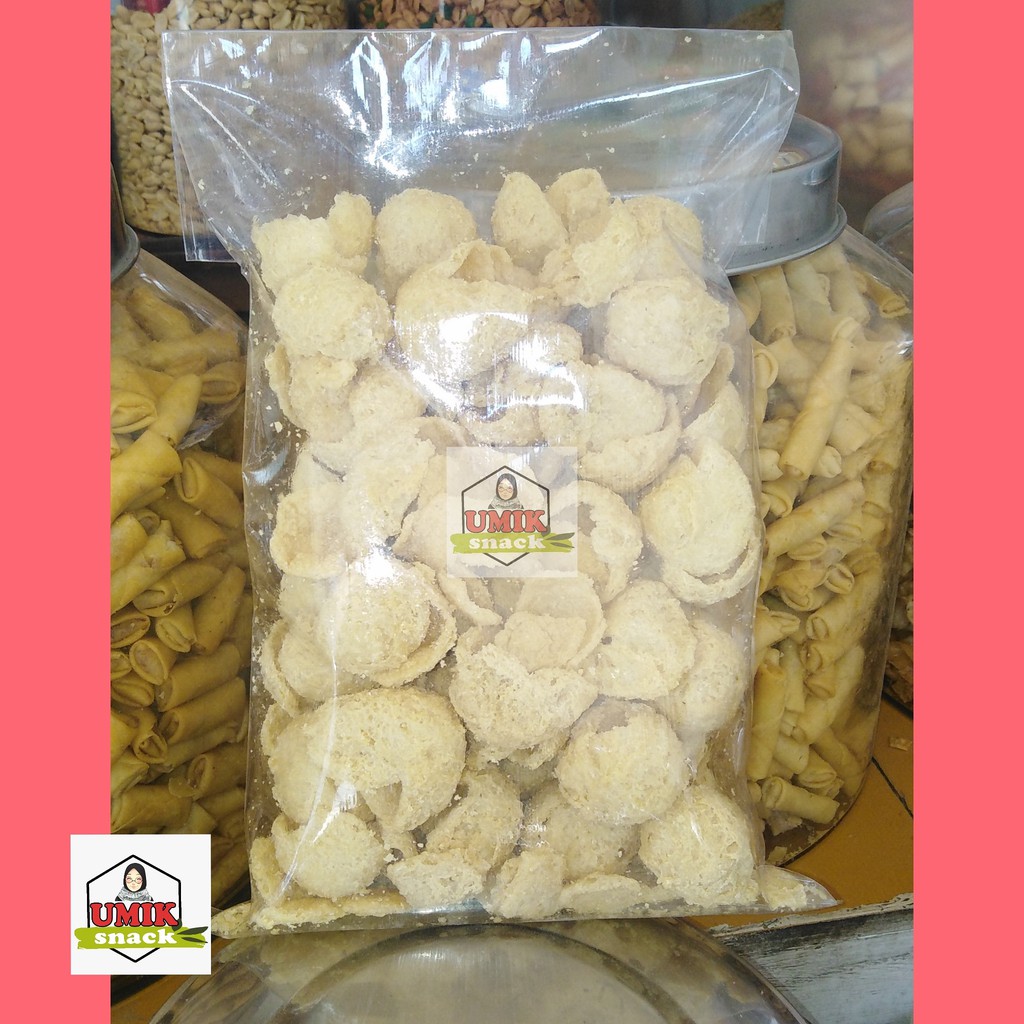

keripik tahu / kulit tahu bulat (2ons) gurih renyah