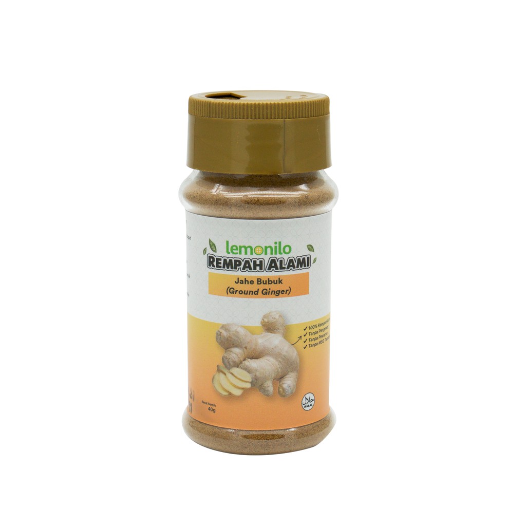 

PROMO LEMONILO REMPAH ALAMI JAHE BUBUK (GROUND GINGER) 40 GR TERMURAH