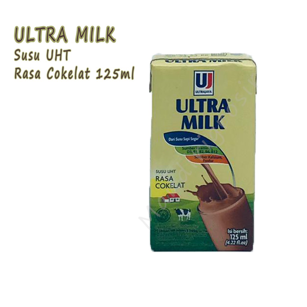 Susu * UHT * Coklat * Ultra Milk * 125ml